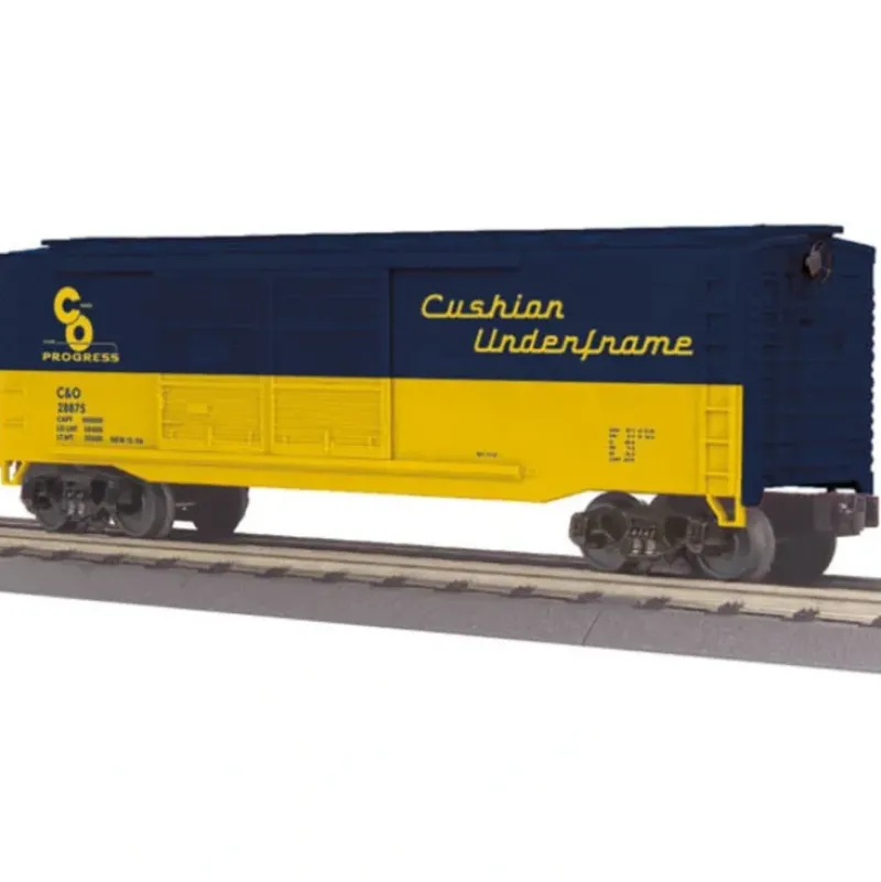 Trains*MTH 30-74612 C&O 40' Double Door Box Car - Model Train Junction: Quality Parts and Art Supplies