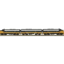 Trains*MTH 30-2851-1 C&O F-3 ABA Diesel Engine Set with PS 2.0 #7029/7028/7514 - Model Train Junction: Quality Parts and Art Supplies