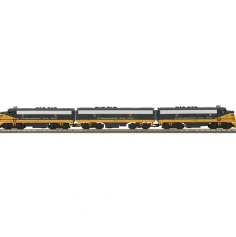 Trains*MTH 30-2851-1 C&O F-3 ABA Diesel Engine Set with PS 2.0 #7029/7028/7514 - Model Train Junction: Quality Parts and Art Supplies