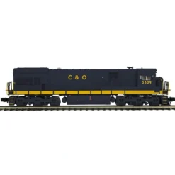 Trains*MTH 20-20073-3 C&O GE U30C Non-Powered Diesel Engine #3312 - 3-Rail - Model Train Junction: Quality Parts and Art Supplies