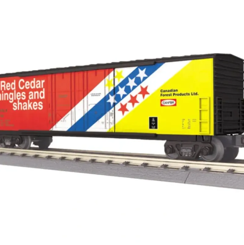 Trains*MTH 30-74627 Canadian Forest Products LTD 50' Double Door Plugged Box - Model Train Junction: Quality Parts and Art Supplies
