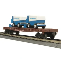Trains*MTH 30-76350 Canadian National Flat Car with 2 Zambonis - Model Train Junction: Quality Parts and Art Supplies