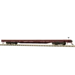 Trains*MTH 80-98003 Canadian National HO Scale 60' Wood Deck Flat Car - Model Train Junction: Quality Parts and Art Supplies