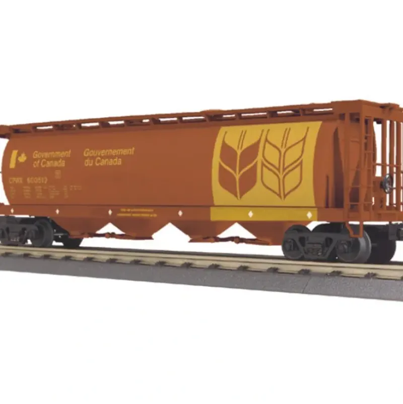 Trains*MTH 30-75310 Canadian Wheat 4-Bay Cylindrical Hopper - Model Train Junction: Quality Parts and Art Supplies