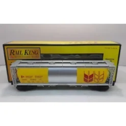Trains*MTH 30-75311 Canadian Wheat 4-Bay Cylindrical Hopper - Model Train Junction: Quality Parts and Art Supplies