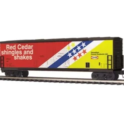 Trains*MTH 20-93485 Canfor 50' Double Door Plugged Boxcar - Model Train Junction: Quality Parts and Art Supplies
