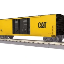 Trains*MTH 30-74545 Caterpillar 50' Double Door Plugged Boxcar - Model Train Junction: Quality Parts and Art Supplies