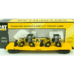 Trains*MTH 30-76298 Caterpillar Flatcar with 2 CAT 906 Compact Wheel Loaders - Model Train Junction: Quality Parts and Art Supplies