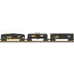 Trains*MTH 30-7046 Caterpillar RailKing Freight Car Set - Model Train Junction: Quality Parts and Art Supplies