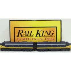 Trains*MTH 30-2998-1 Chesapeake & Ohio E-8 AA Diesel Engine Set w/PS 2.0 #4004/4005 - Model Train Junction: Quality Parts and Art Supplies