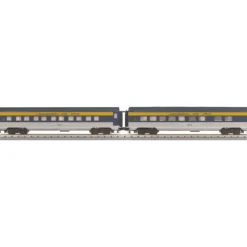 Trains*MTH 30-67447 Chesapeake & Ohio 2-Car 60 Streamlined ABS Sleeper/Diner V2 - Model Train Junction: Quality Parts and Art Supplies