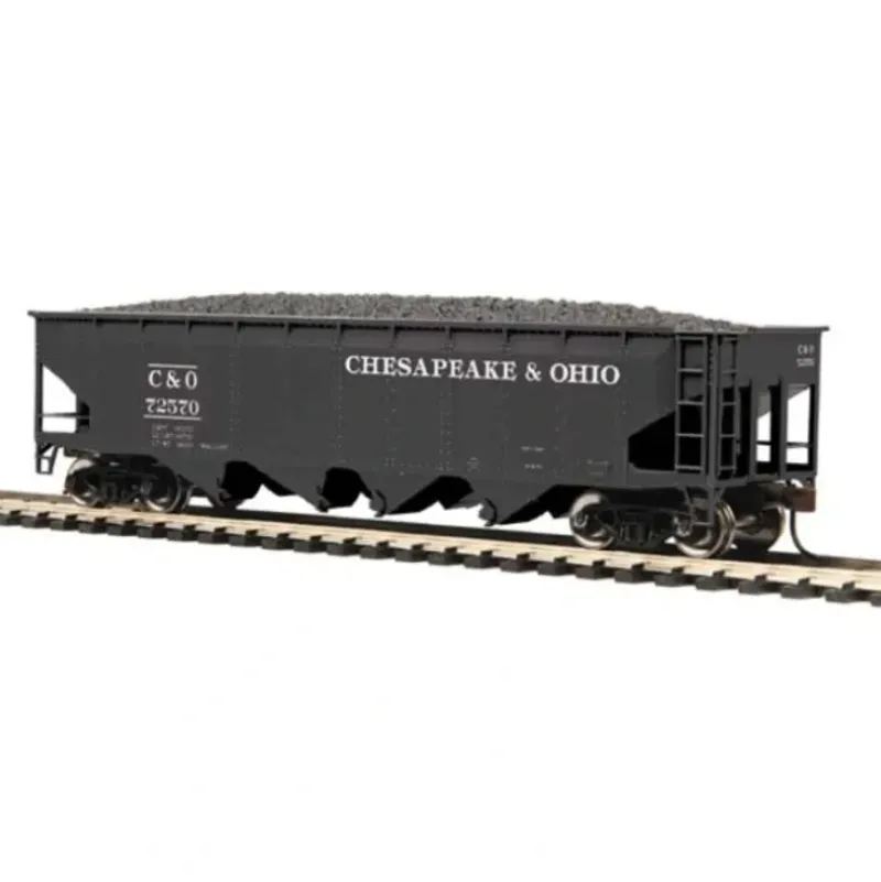 Trains*MTH 80-75008 Chesapeake & Ohio HO Scale 70-Ton Quadruple Hopper Car #72563 - Model Train Junction: Quality Parts and Art Supplies