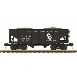 Trains*MTH 20-97272 Chesapeake & Ohio 2-Bay Fishbelly Hopper #300435 - Model Train Junction: Quality Parts and Art Supplies