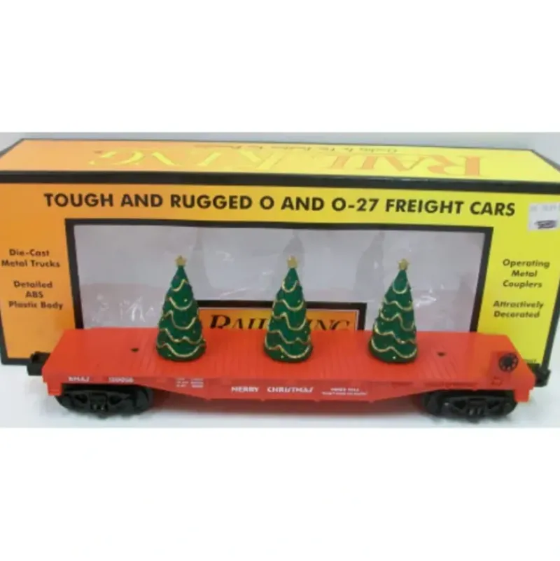 Trains*MTH 30-76211 Christmas Flatcar with 3 Xmas Trees - Model Train Junction: Quality Parts and Art Supplies