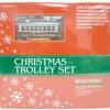 Trains*MTH 30-4172-1 Christmas No. 25 RailKing Trolley O Gauge Train Set - Model Train Junction: Quality Parts and Art Supplies