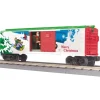 Trains*MTH 30-79261 Christmas Operating Box Car w/Signal Man - Model Train Junction: Quality Parts and Art Supplies