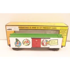 Trains*MTH 30-79189 Christmas Operating Boxcar w/Signal Man - Model Train Junction: Quality Parts and Art Supplies