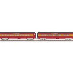 Trains*MTH 30-67383 Circus 2-Car 60' Streamlined ABS Sleeper/Diner - Model Train Junction: Quality Parts and Art Supplies