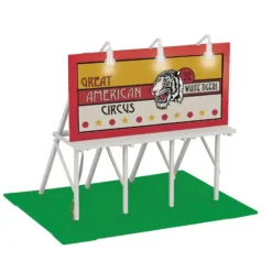Trains*MTH 30-90287 Circus Lighted Billboard #2 - Model Train Junction: Quality Parts and Art Supplies
