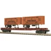 Trains*MTH 20-98696 CN Flatcar with 2 PUP Trailers - Model Train Junction: Quality Parts and Art Supplies