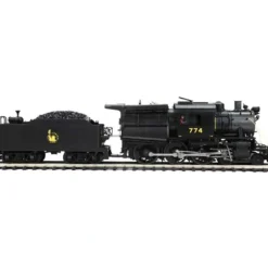 Trains*MTH 20-3356-1 CNJ 4-6-0 Camelback Steam Loco w/PS2 (Hi-Rail Wheels) #774 - Model Train Junction: Quality Parts and Art Supplies
