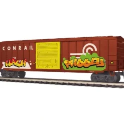 Trains*MTH 20-93489 Conrail 50' Boxcar w/Grafitti - Model Train Junction: Quality Parts and Art Supplies