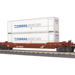 Trains*MTH 30-76395 Conrail Husky Stack Car - Model Train Junction: Quality Parts and Art Supplies