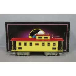 Trains*MTH 10-2209 Cream & Red 4021 Caboose- Model Train Junction: Quality Parts and Art Supplies