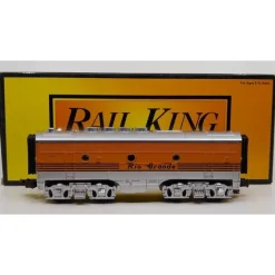 Trains*MTH 30-2184-3 Denver Rio Grande F-3 B Unit Diesel Loco Non-Powered LN/Box - Model Train Junction: Quality Parts and Art Supplies