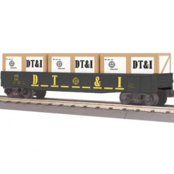 Trains*MTH 30-72025 Detroit Toledo & Ironton Gondola w/Crates - Model Train Junction: Quality Parts and Art Supplies