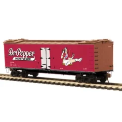 Trains*MTH 81-94009 Dr. Pepper HO Scale R-40-2 Woodside Reefer - Model Train Junction: Quality Parts and Art Supplies