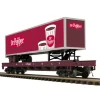 Trains*MTH 20-98766 Dr.Pepper Flatcar w/48' Trailer - Model Train Junction: Quality Parts and Art Supplies