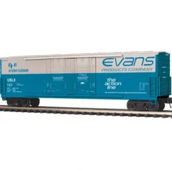 Trains*MTH 20-93514 Evans 50' Double Door Plugged Boxcar - Model Train Junction: Quality Parts and Art Supplies