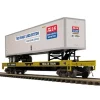 Trains*MTH 20-98692 Family Lines System Flat Car w/ 48' Trailer - Model Train Junction: Quality Parts and Art Supplies