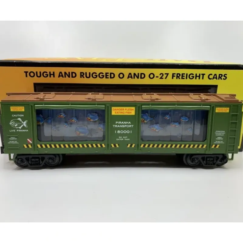 Trains*MTH 30-79279 Flesh Eating Piranha Operating Aquarium Car - Model Train Junction: Quality Parts and Art Supplies