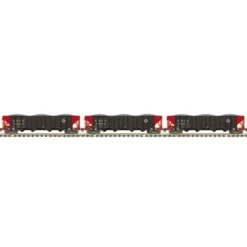 Trains*MTH 70-70011 G Erie RailKing 4-Bay Hopper Car Set (Set of 3) - Model Train Junction: Quality Parts and Art Supplies