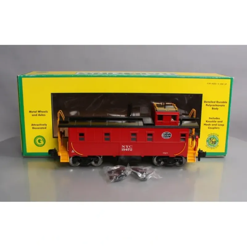 Trains*MTH 70-77032 G New York Central Offset Steel Caboose Car - Model Train Junction: Quality Parts and Art Supplies