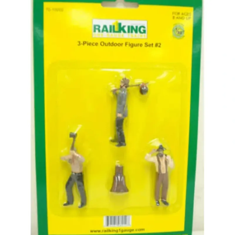 Trains*MTH 70-10002 G Outdoor Group #2 Figure Set (Set of 3) - Model Train Junction: Quality Parts and Art Supplies