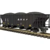 Trains*MTH 70-75025 G Scale Burlington Northern Santa Fe 4-Bay Hopper with Coal #616159 - Model Train Junction: Quality Parts and Art Supplies