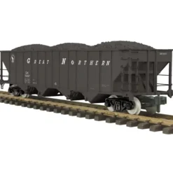 Trains*MTH 70-75026 G Scale Great Northern 4-Bay Hopper #70457/70468 - Model Train Junction: Quality Parts and Art Supplies