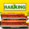 Trains*MTH 70-2016-1 G Texas Special F-3 AA Diesel Locomotive Set w/PS 2.0 (Set of 3) - Model Train Junction: Quality Parts and Art Supplies
