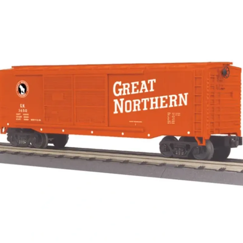 Trains*MTH 30-74611 GN 40' Double Door Box Car - Model Train Junction: Quality Parts and Art Supplies