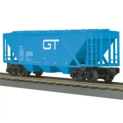 Trains*MTH 33-7511 Grand Trunk Western 3-Bay Covered Hopper Car - Model Train Junction: Quality Parts and Art Supplies