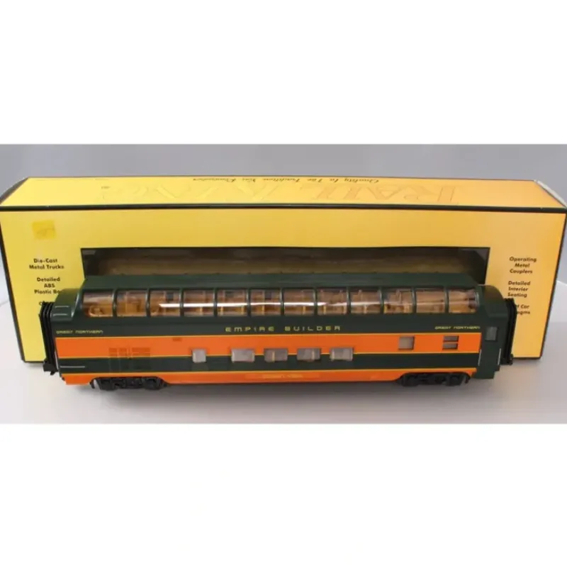 Trains*MTH 30-67533 Great Northern 60' Streamlined Full-Length Vista Dome Car - Model Train Junction: Quality Parts and Art Supplies