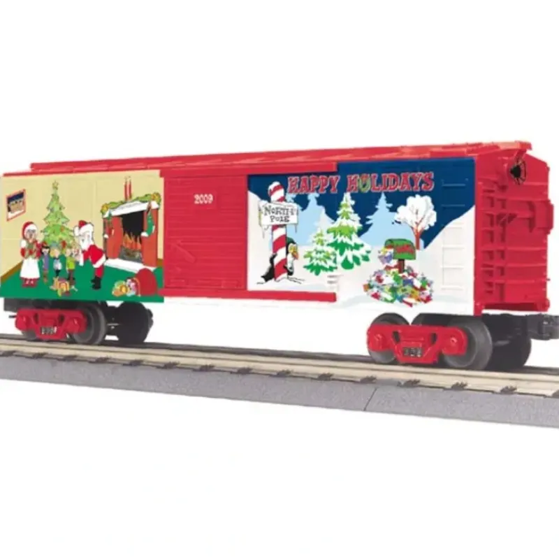 Trains*MTH 30-74532 Happy Holidays Box Car - Model Train Junction: Quality Parts and Art Supplies