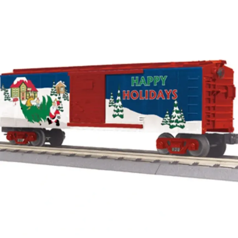 Trains*MTH 30-74605 Happy Holidays Boxcar - Model Train Junction: Quality Parts and Art Supplies