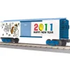 Trains*MTH 30-74606 Happy New Year Boxcar - Model Train Junction: Quality Parts and Art Supplies