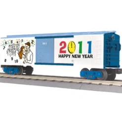 Trains*MTH 30-74606 Happy New Year Boxcar - Model Train Junction: Quality Parts and Art Supplies