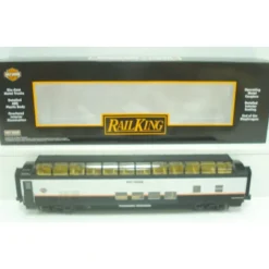 Trains*MTH 30-67477 Harley Davidson 60' Streamlined Full-Length Vista Dome Car - Model Train Junction: Quality Parts and Art Supplies