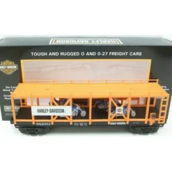 Trains*MTH 30-76329 Harley Davidson Auto Carrier w/4 Bikes - Model Train Junction: Quality Parts and Art Supplies